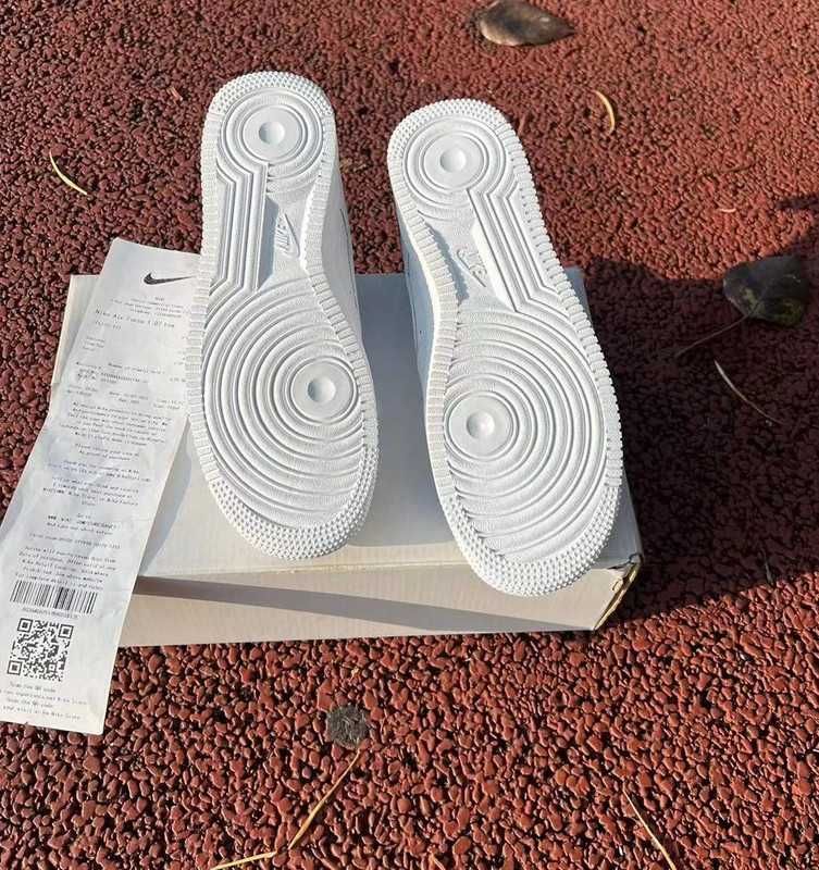 buty Espadryle NikeAirForce1 SupremeWhite Espadryle R.40