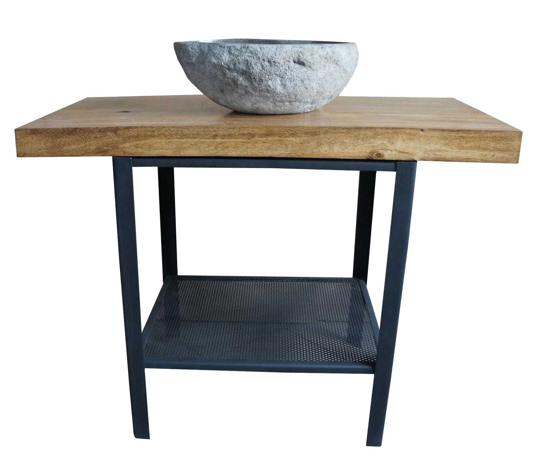 Szafka pod umywalkę z półką loft 100 cm