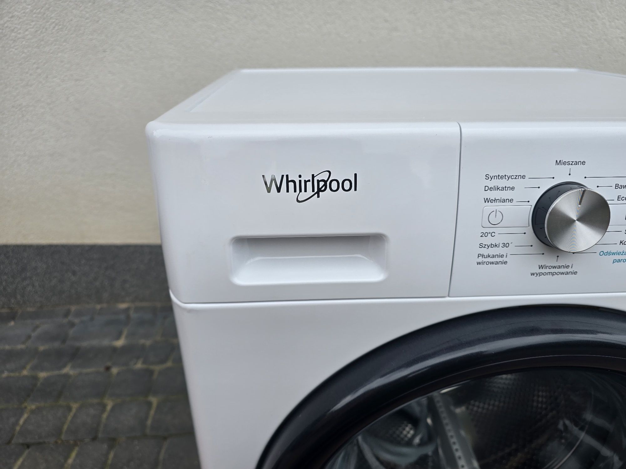 Pralka  WHIRLPOOL 7Kg A+++Funkcje PAROWE 1200Rpm Inverter  Stan Bdb
