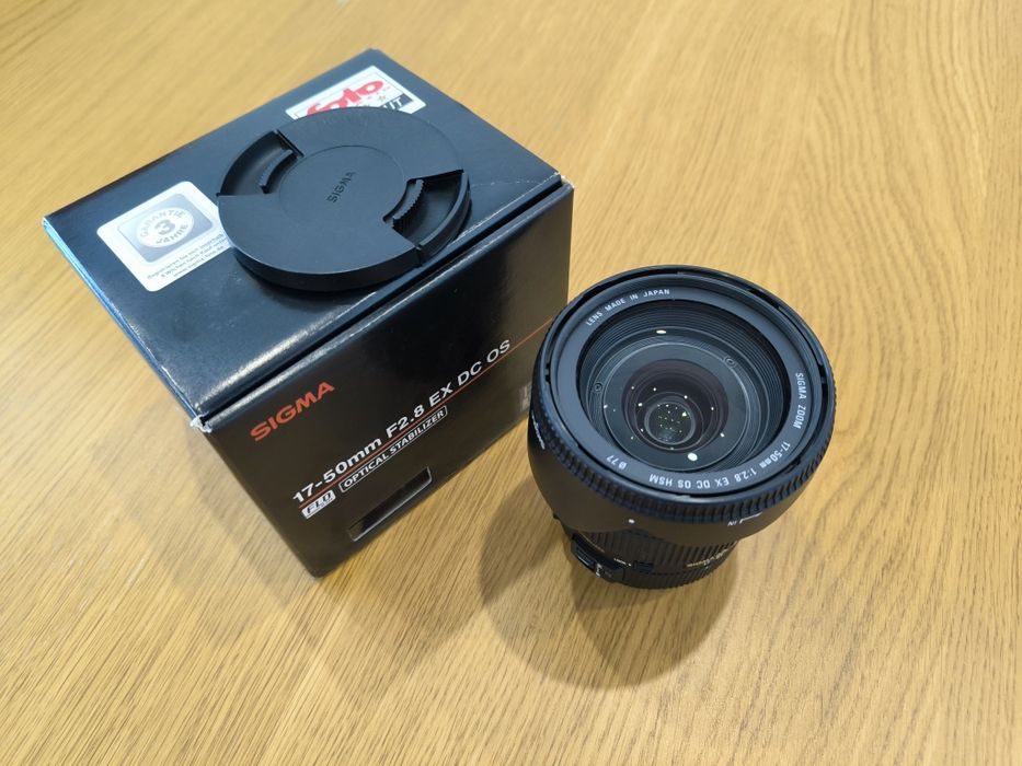 Sigma 17-50mm f/2.8 EX DC OS HSM para Canon