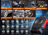 Skaner profesional full wszystkie systemy OBD II