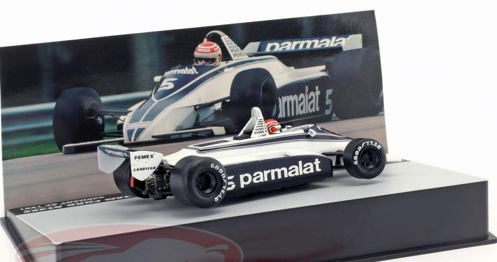 Miniatura Nelson Piquet  Campeão do Mundo 1981