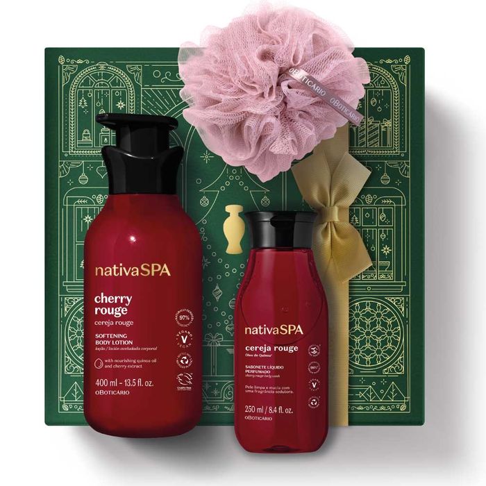 Kit Presente Nativa SPA cereja