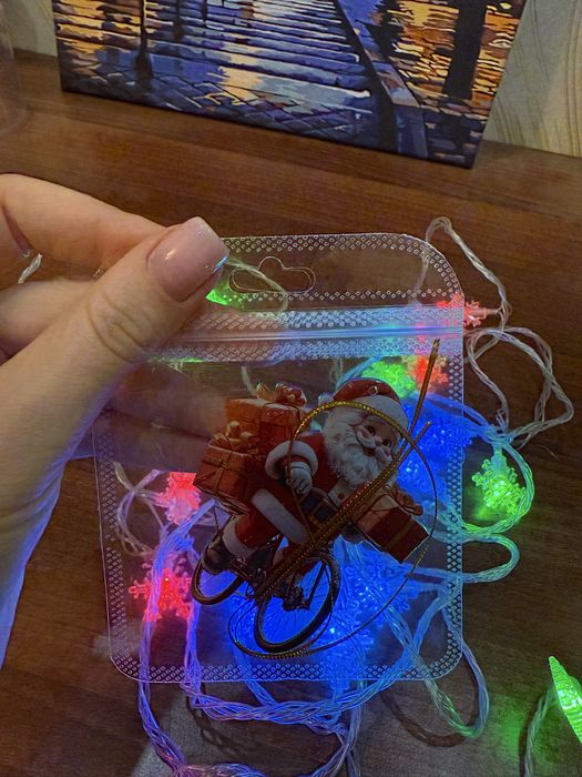 Гірлянда+іграшка