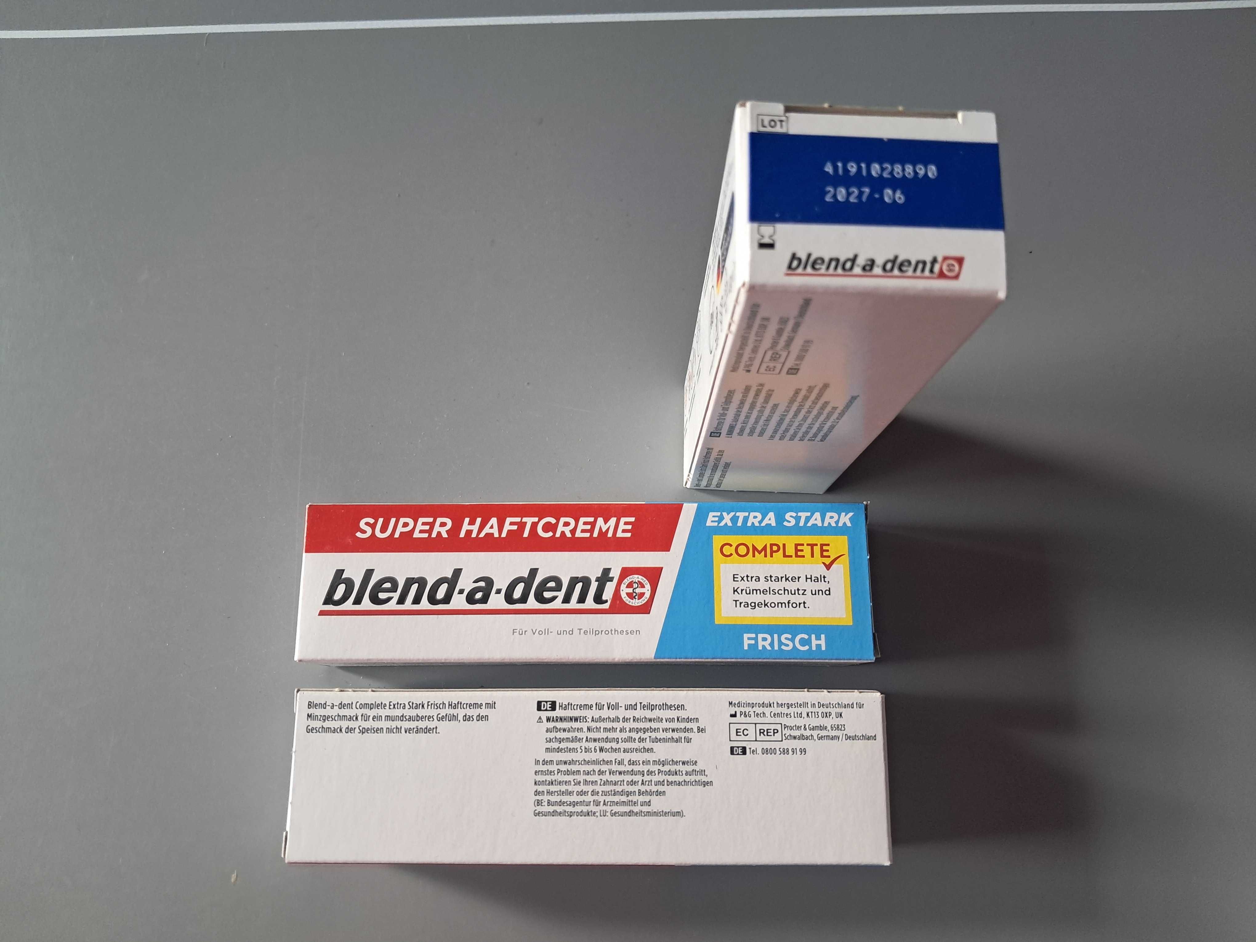 BLEND-A-DENT EXTRA STARK FRISCH - super mocny klej do protez