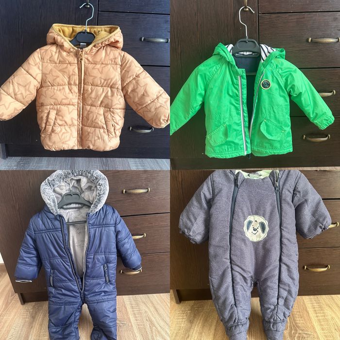 Куртки і комбінезон