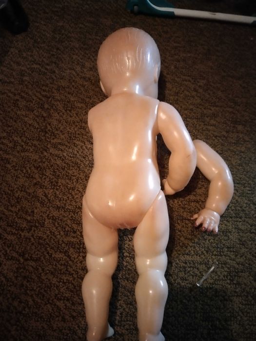 Duża lalka dzidziuś z PRL