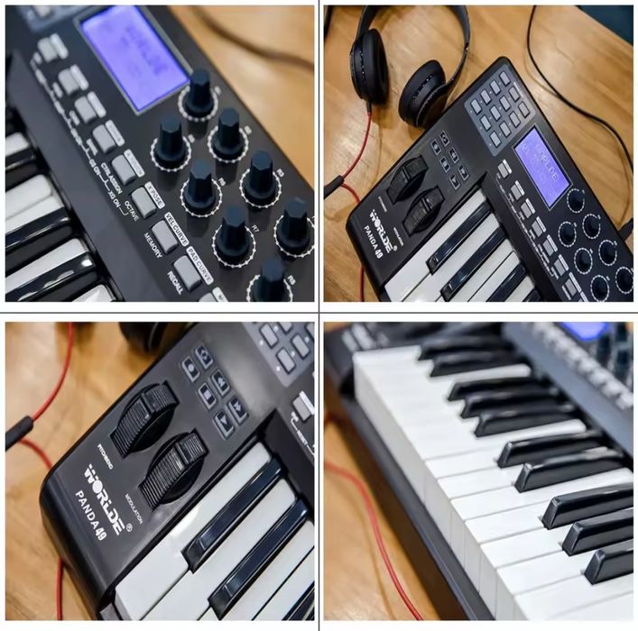 Midi клавіатура. АранжувальникWORLDE PANDA 49 синтезатор