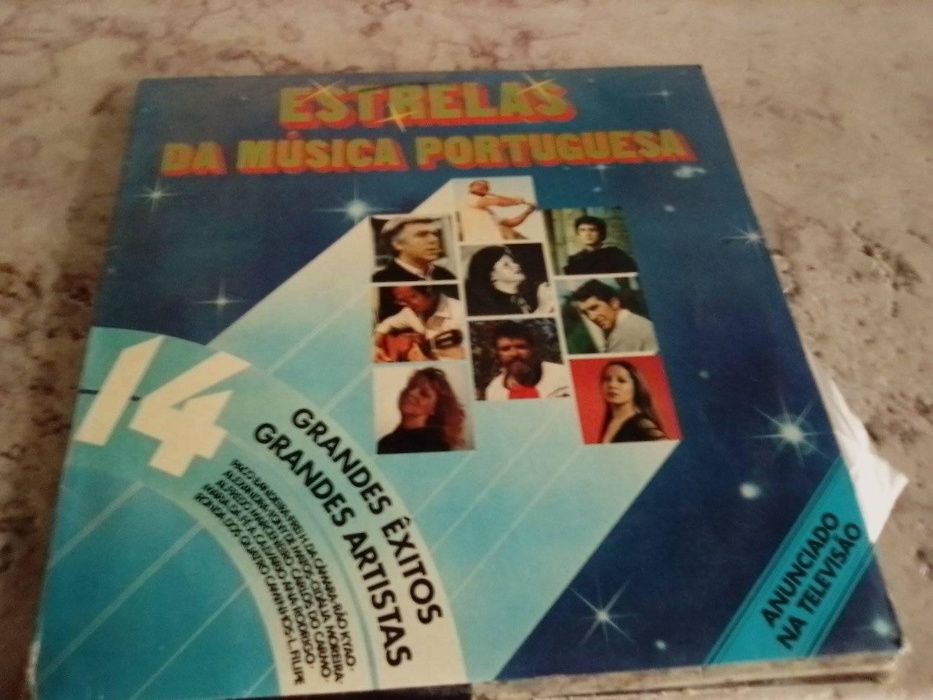 vinil estrelas da musica portuguesa