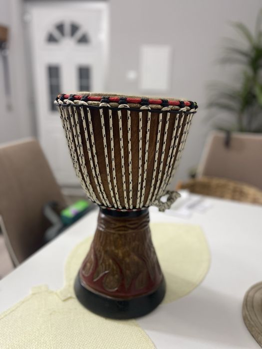 Jambé Básico em Madeira Trabalhada