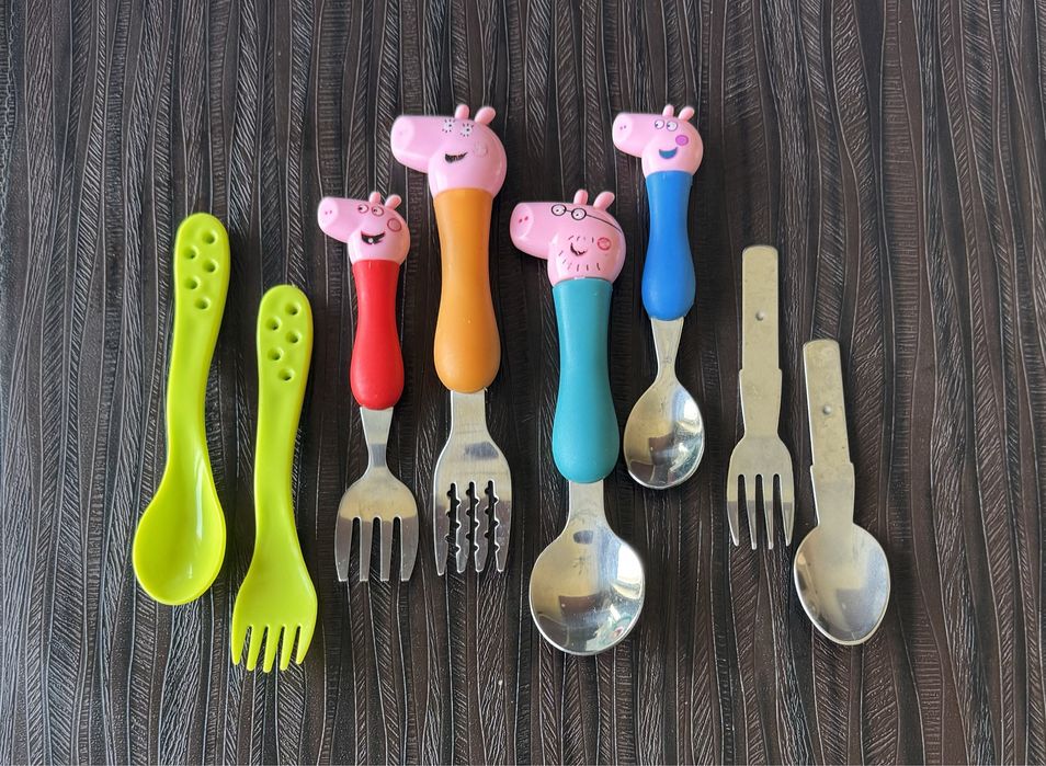 Sztućce Świnka Peppa+inne