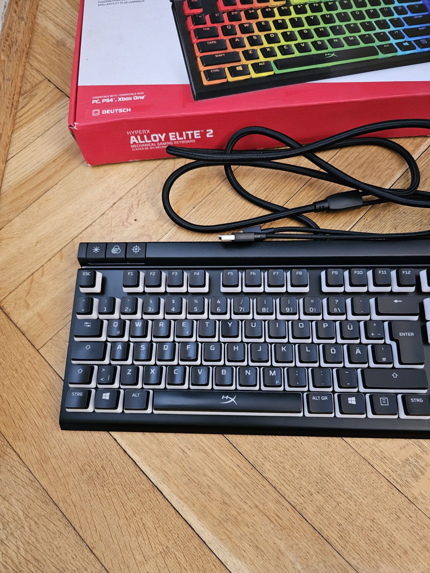 HyperX Alloy Elit 2 RGB Klawiatura mechaniczna Kingston Red switch