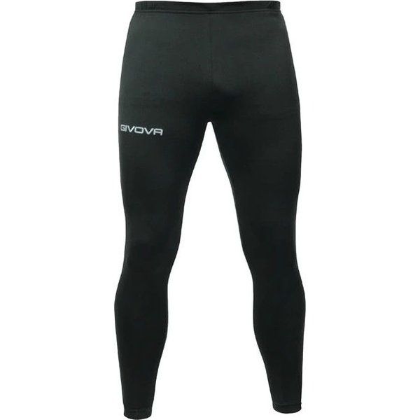 Spodnie legginsy termoaktywne Givova slim czarne męskie sportowe L/XL