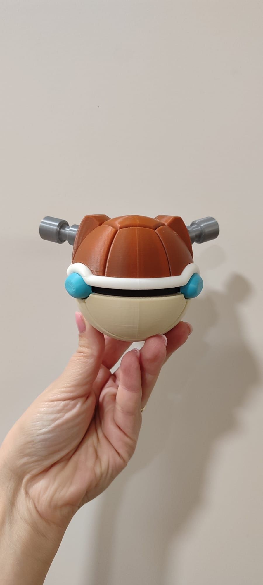 Blastoise pokeball pokemon 3d