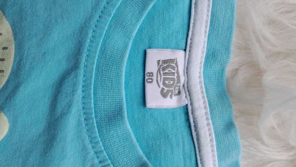 T-shirt niemowlęcy w rozmiarze 80 9-12 mies.