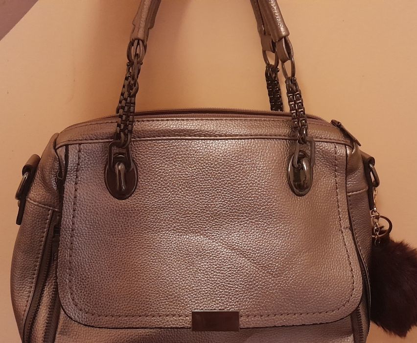 Сумка з ручками із цепочок