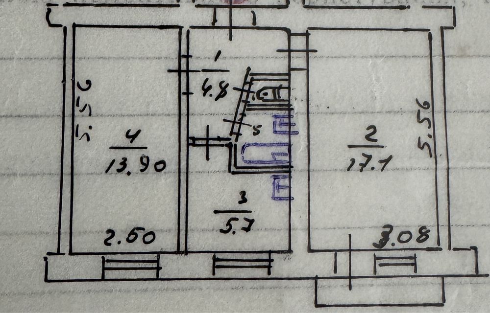2к квартира