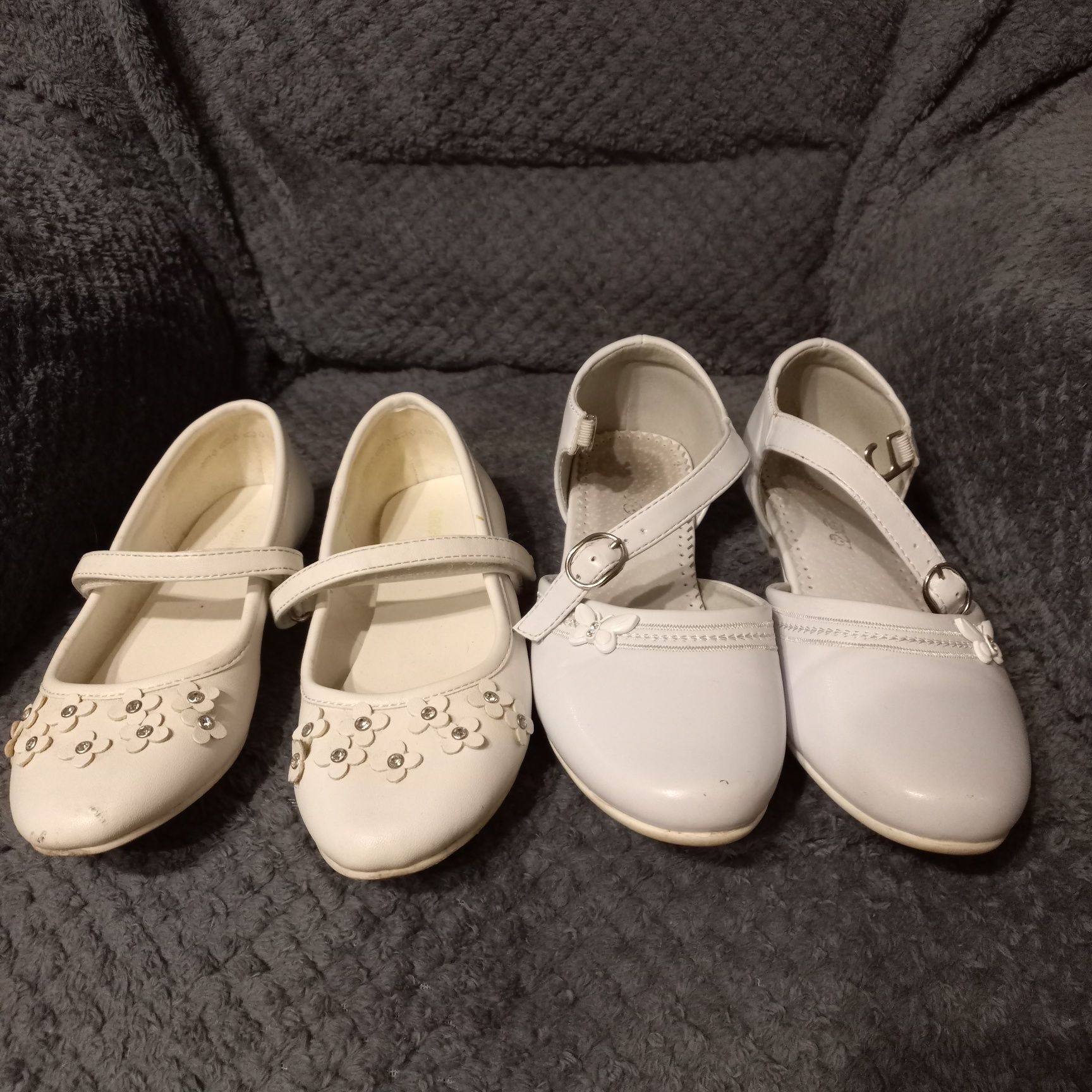 Białe buty r.34 i 32