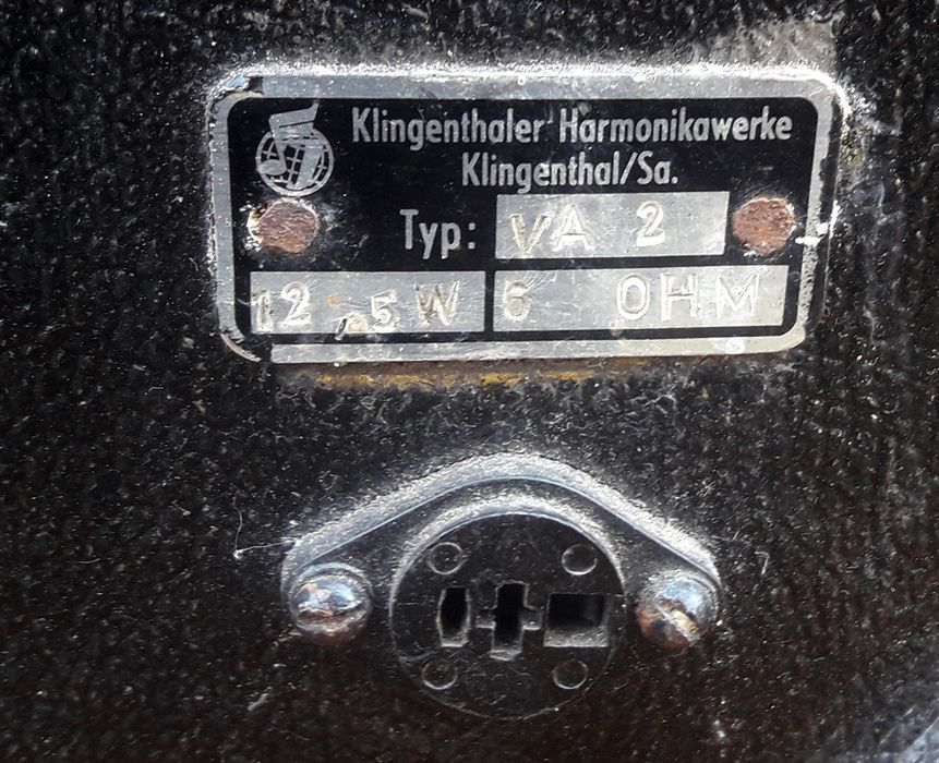 Kolumna głośnikowa estradowa Klingenthaler Harmonikawerke PRL DDR
