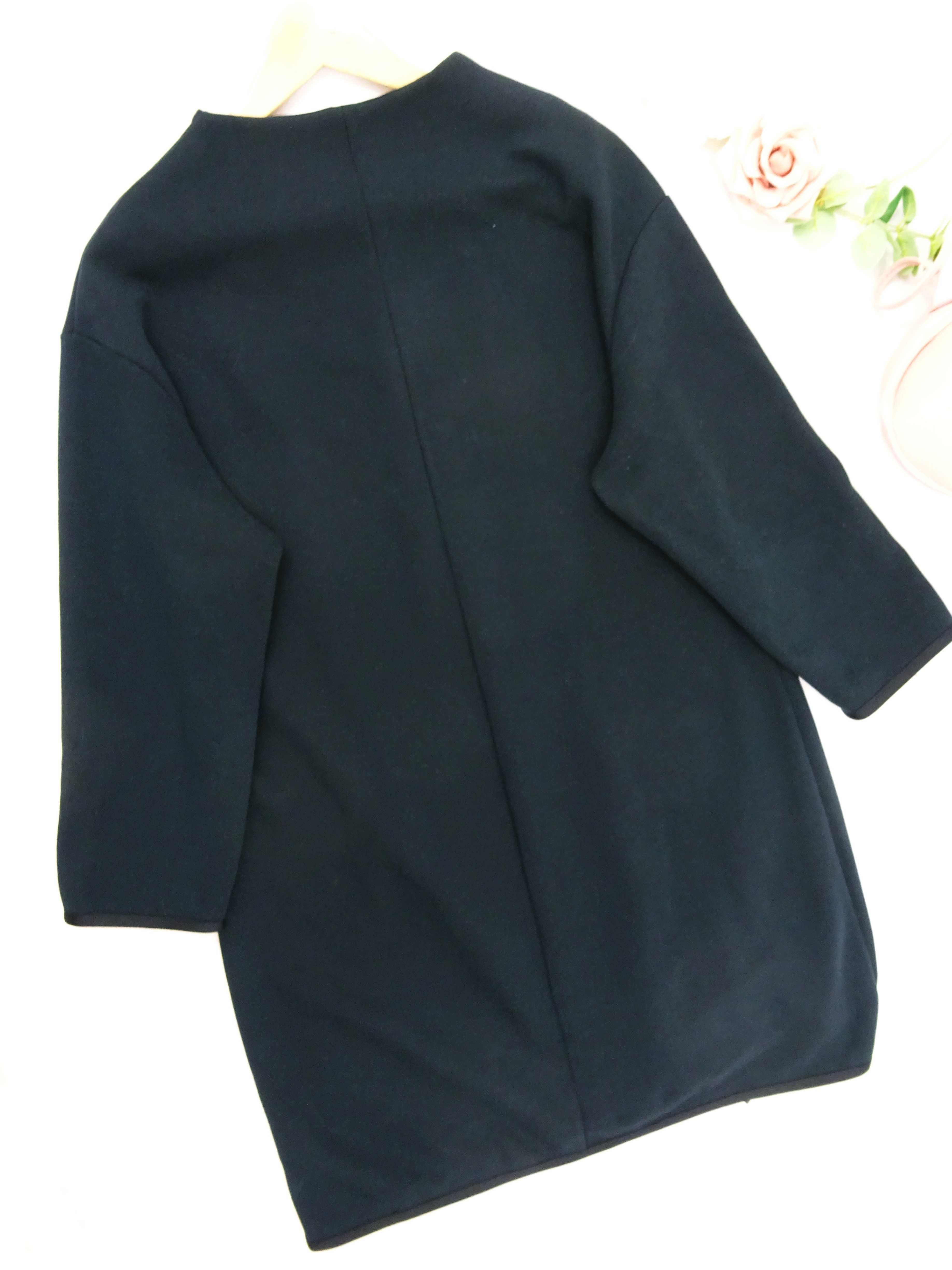 D83 bluzowa sukienka dresowa NIKE rozpinana oversize ściągacz M 38