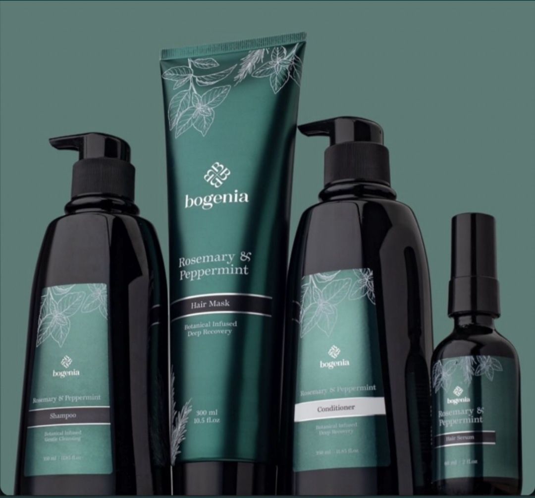 Bogenia Набір для волосся з розмарином Rosemary Peppermint