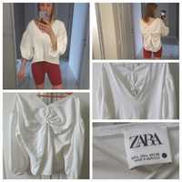 Блуза сорочка лляна Zara М L