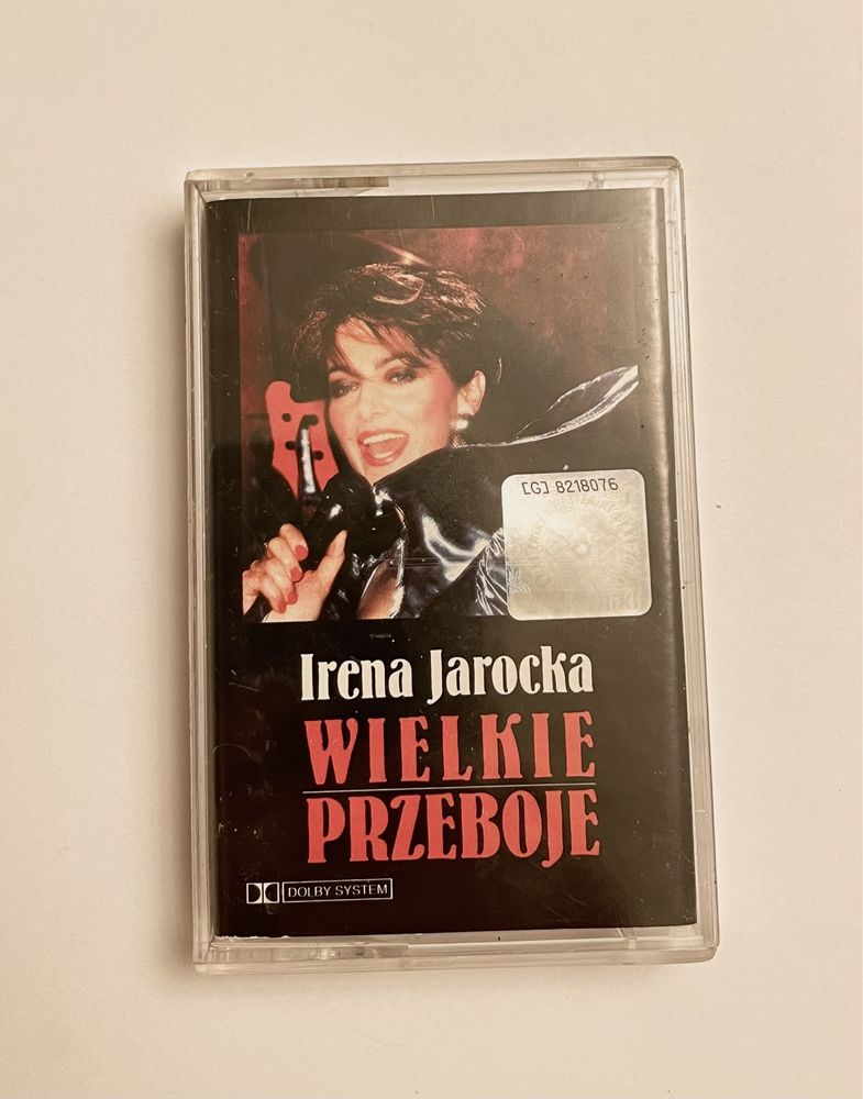 Kaseta magnetofonowa audio Irena Jarocka wielkie przeboje