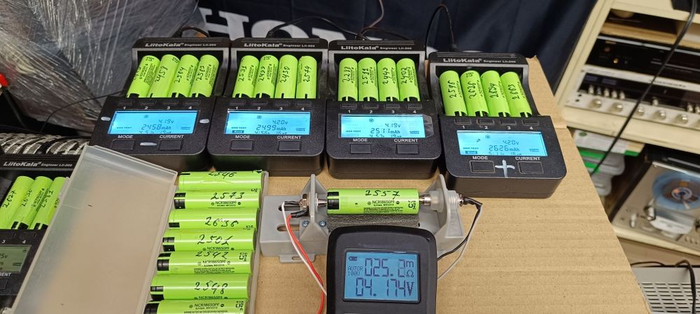 Акумулятор Panasonic NCR 18650PF 2500 mAh, 3,7В, 10А