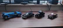samochodziki zabawki, ford model t sunstar, bugatti, jaguar, cadillac