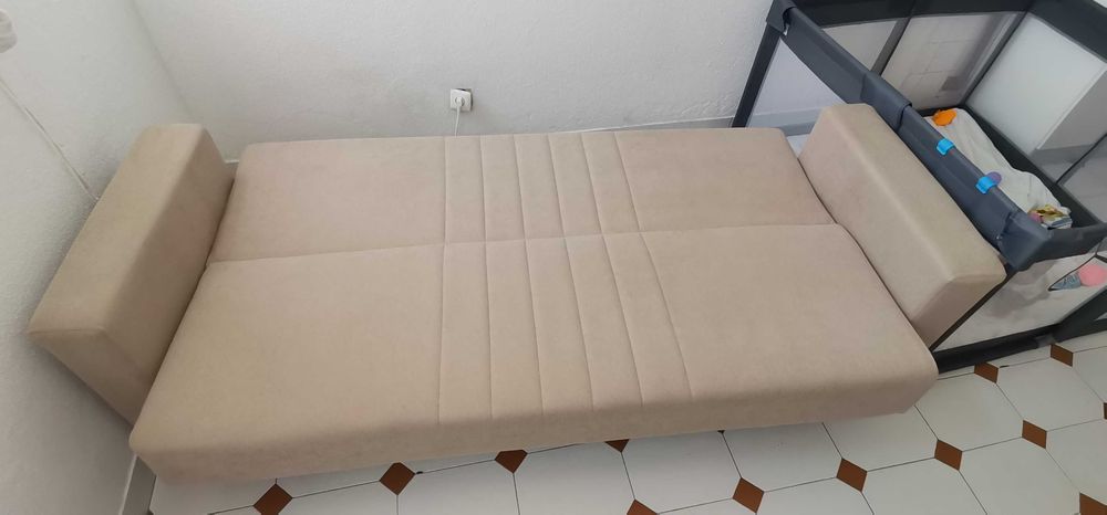 sofá cama 3 lugares