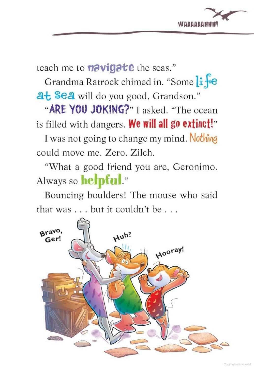 Geronimo Stilton Cavemice: Sea Monster Surprise