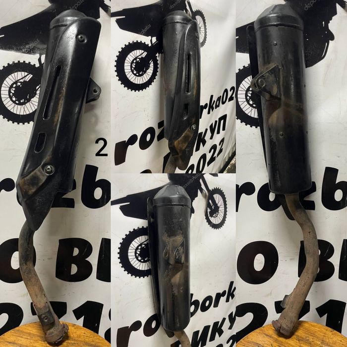 Вихлопна труба до мотоцикла Viper MX200R,або інші,на кастом!Уточнюйте!