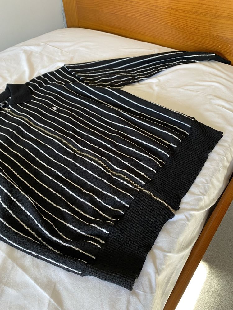 Stussy striped knitwear casaco