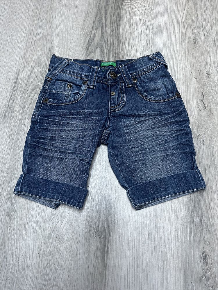 Spodenki jeansowe benetton