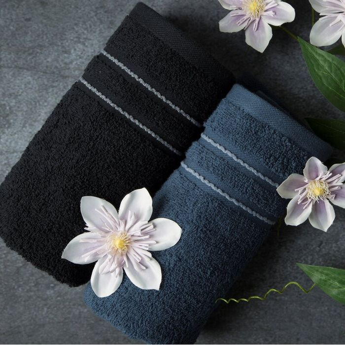 Enigma Ręcznik Niebieski 50 X 90 [Cm]