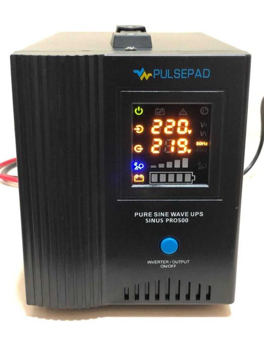ДБЖ/інвертор 500W ДЛЯ КОТЛІВ із зарядкою чистий синус ИБП