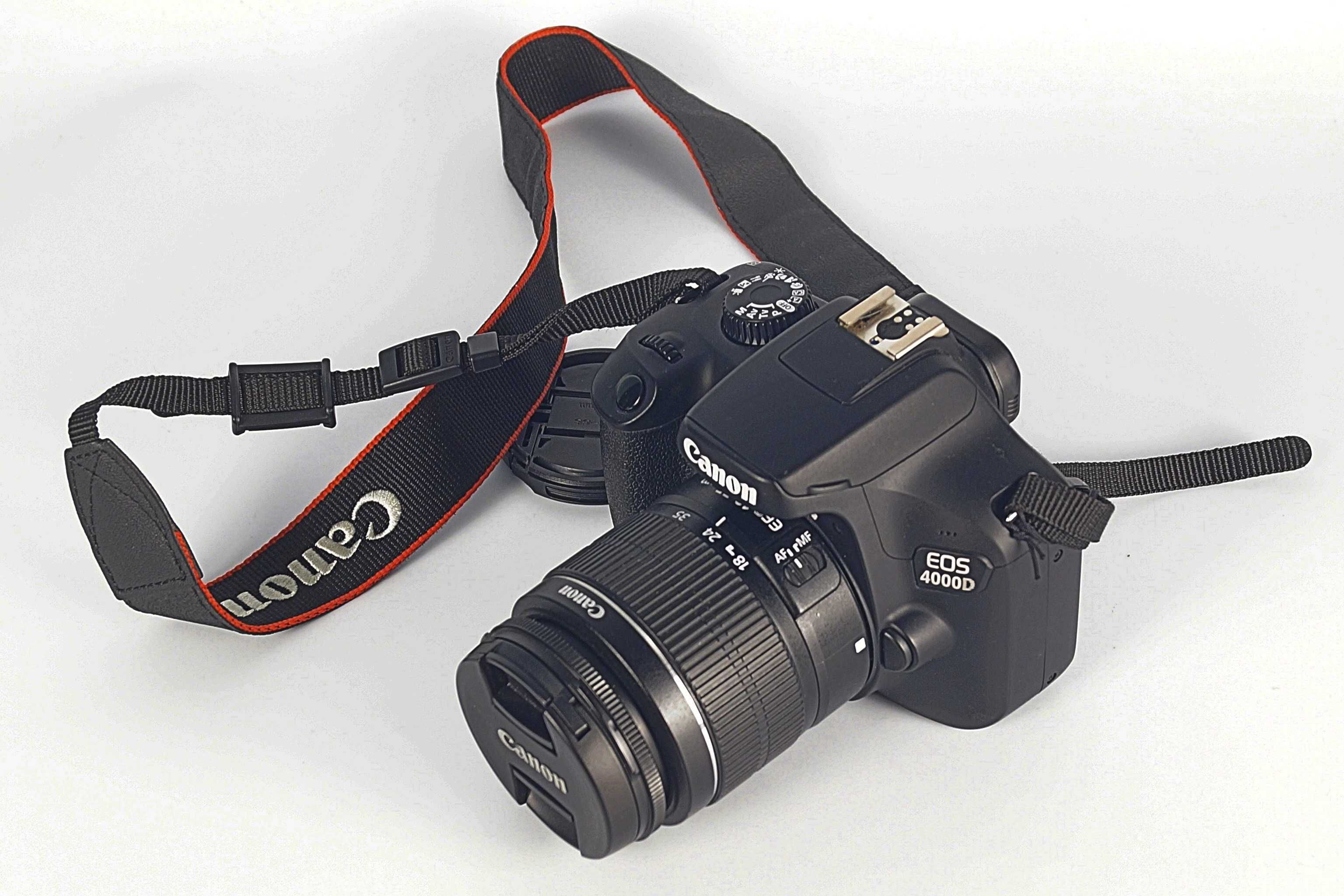 Canon EOS 4000D Zestaw Obiektyw Torba