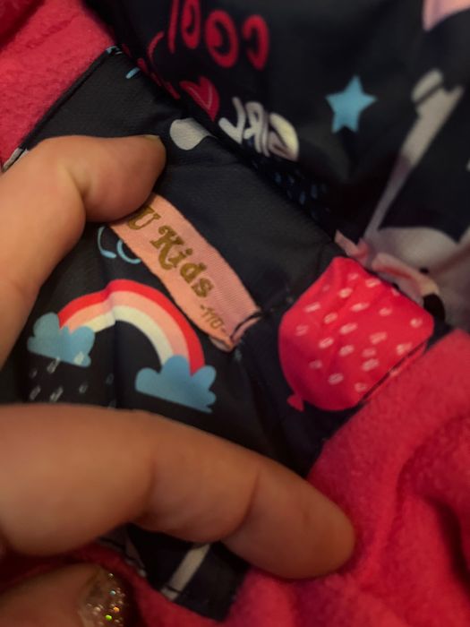 Kombinezon zimowy 110 dziewczynka