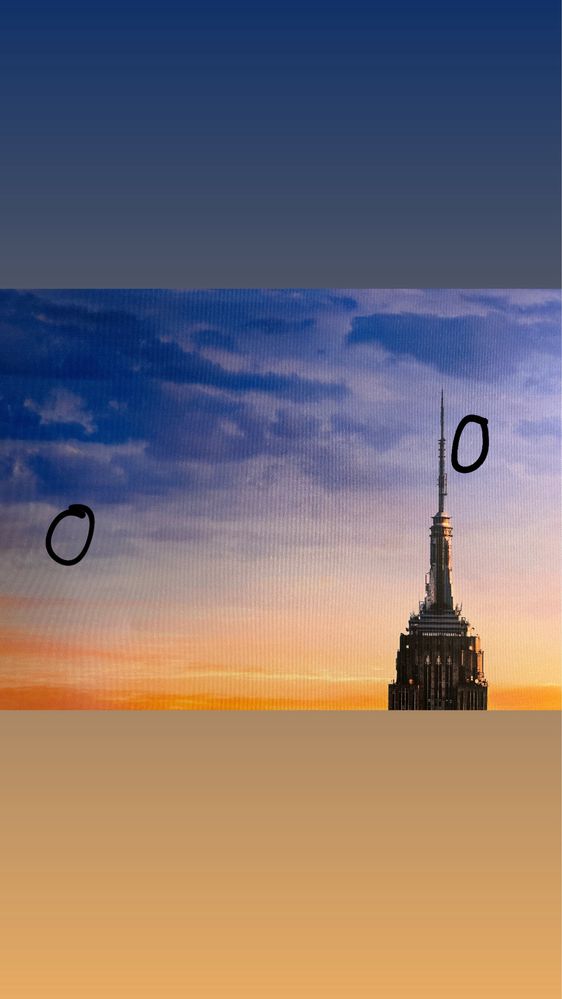 quadro new york empire state building