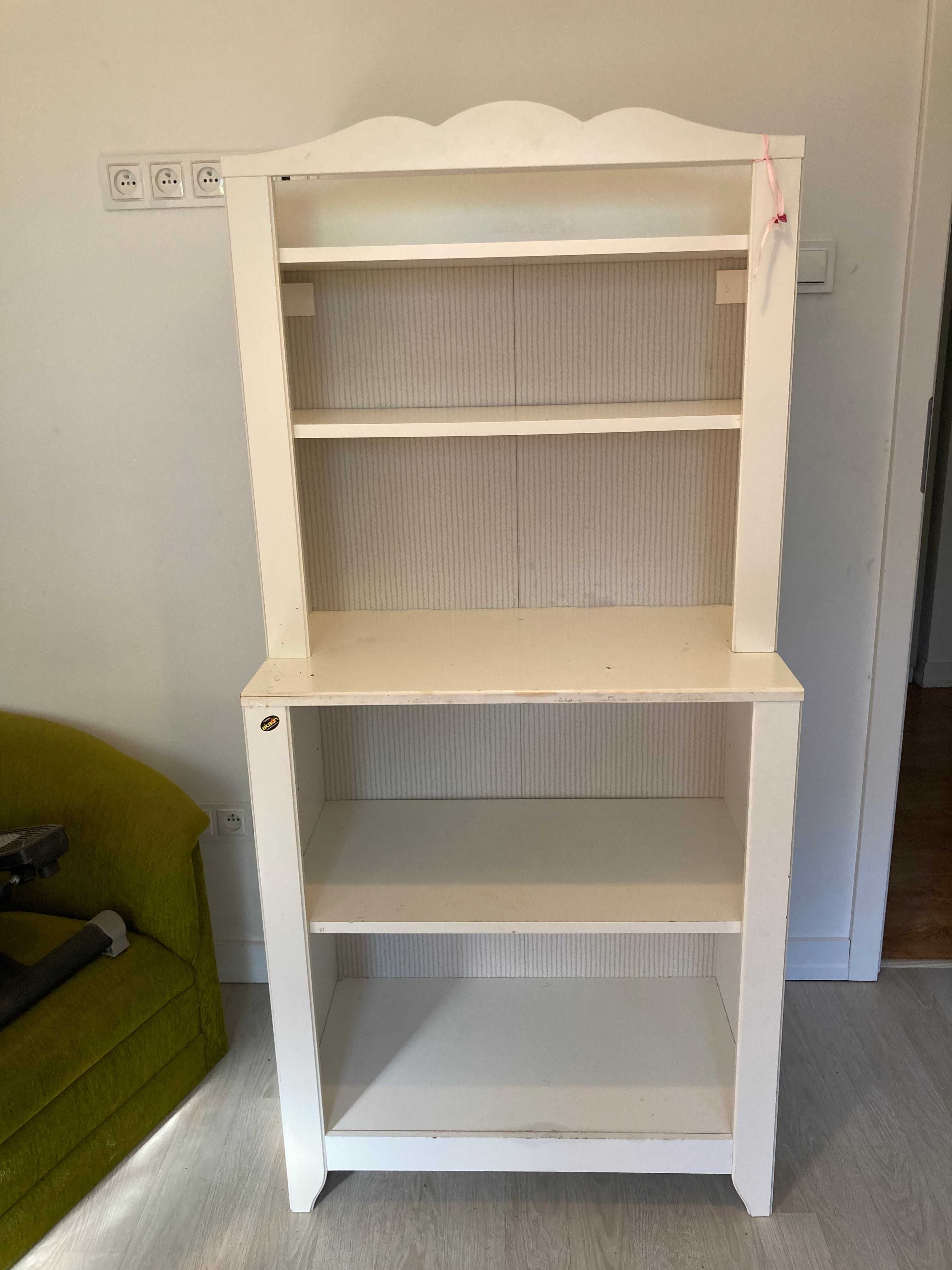 Regał szafka IKEA HENSVIK biały na książki zabawki