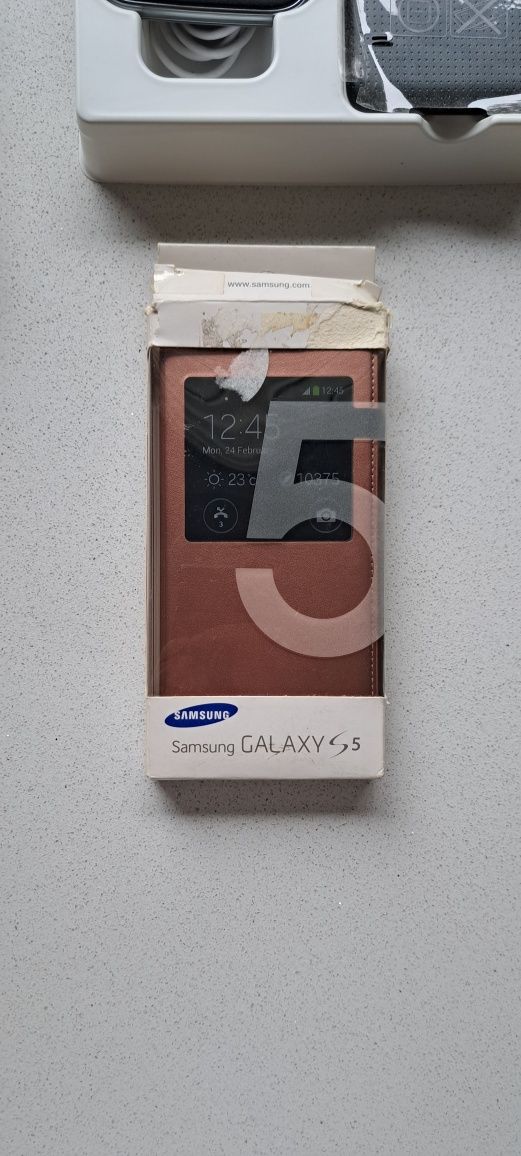 Ładowarka indukcyjna + klapka Samsung Galaxy S5