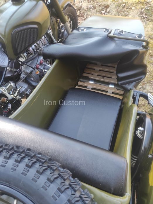 Mocowanie akumulatora opaska M72 iż 49 Ural K750 Dniepr
