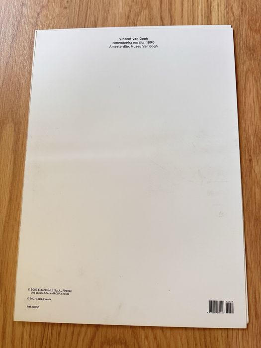 Gravura Amendoeiras em Flor