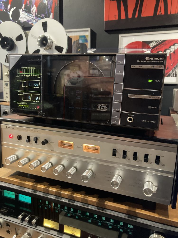 Retrospekcja Hitachi DA-1000 Made in Japan