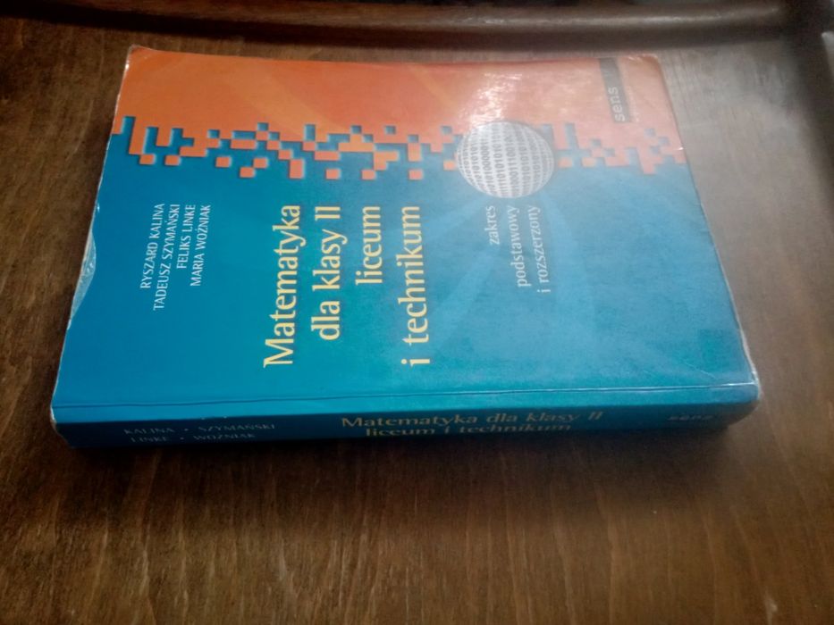 Ryszard Kalina Matematyka dla klasy II liceum i technikum
