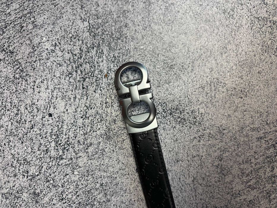 Ремінь шкіряний Salvatore Ferragamo | Ремень феррагамо