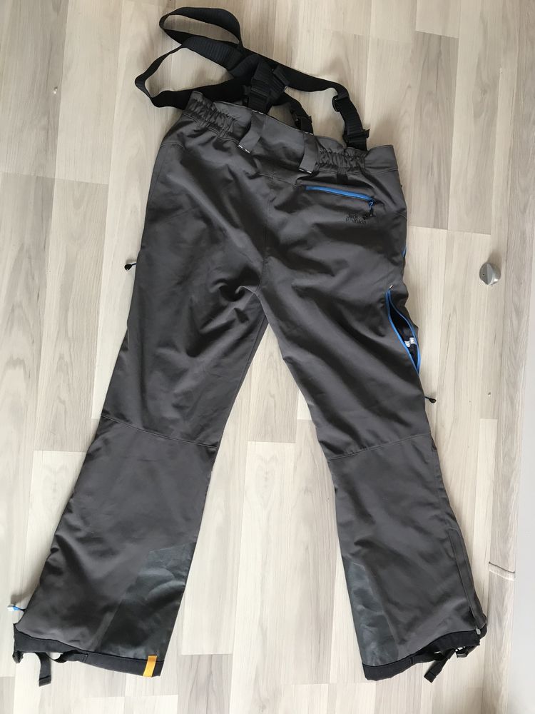 Spodnie trekkingowe narciarskie Jack Wolfskin XL 42 Nowe z szelkami