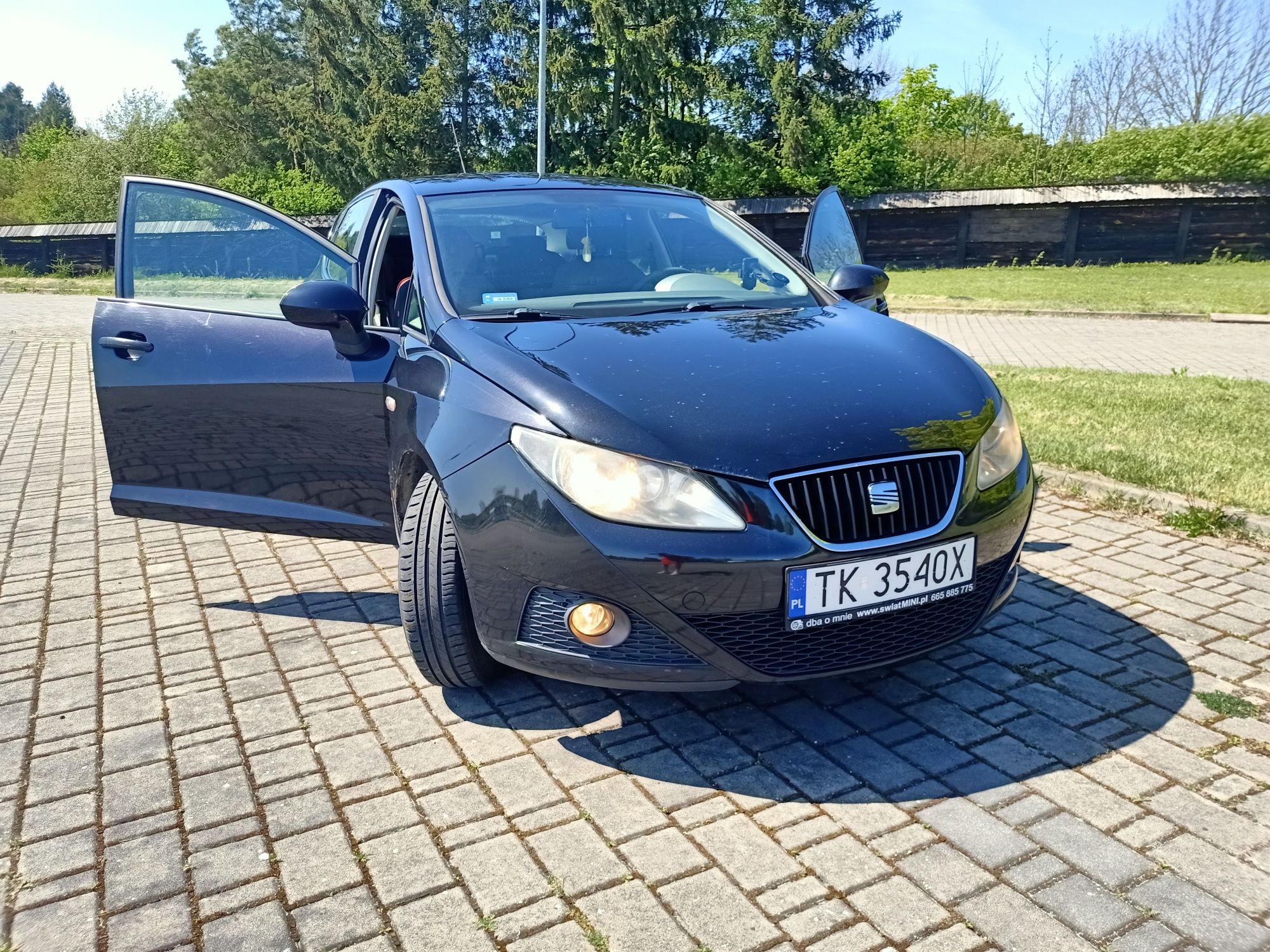 Seat Ibiza 1.4 - 2008r. - benzyna+LPG