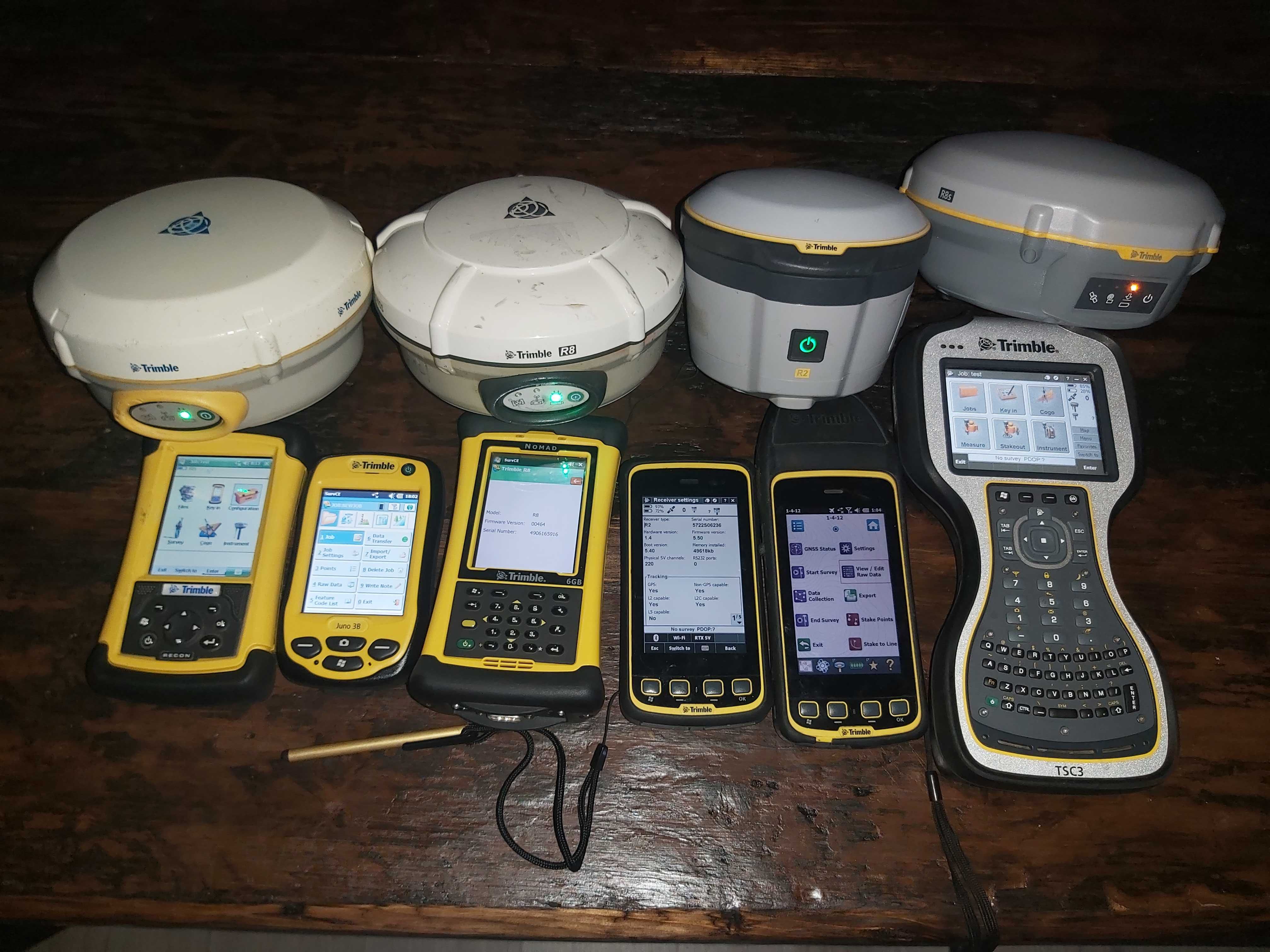 GNSS Receiver Trimble R4/6/8 2-3-4 Base & Rover Full options