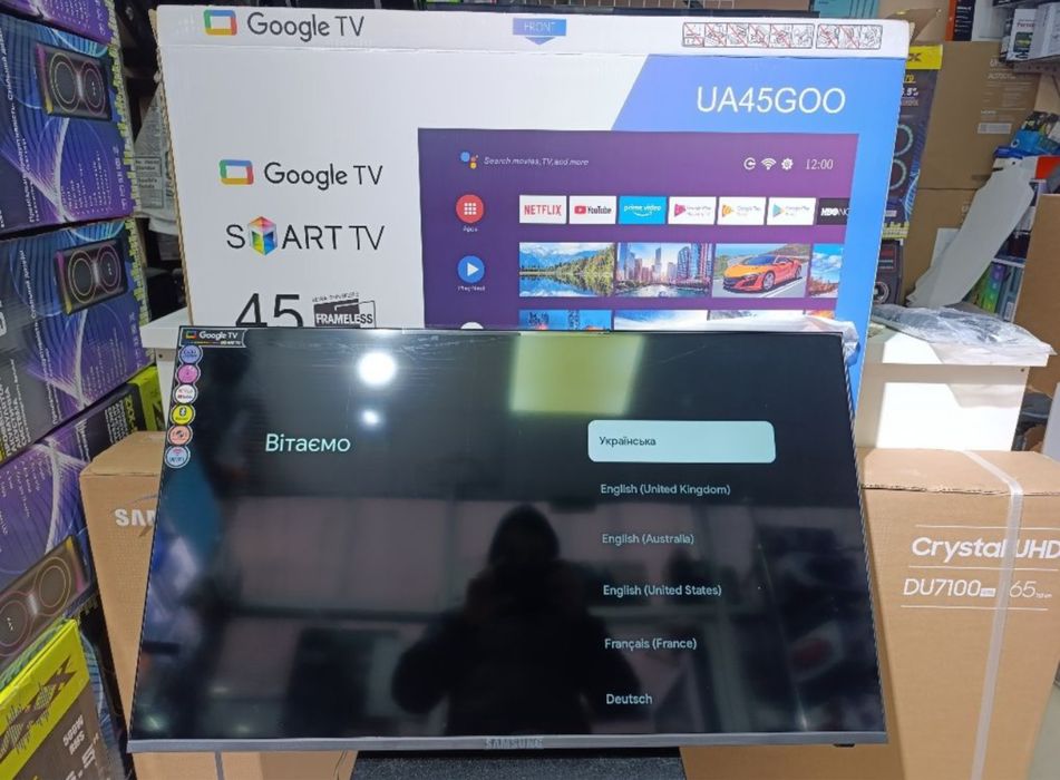 Смарт телевізор Samsung SmartTV 22 24 32 34 40 42 45 55 T2 IPTV 2025
